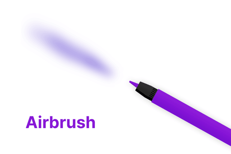 The Airbrush in Flow