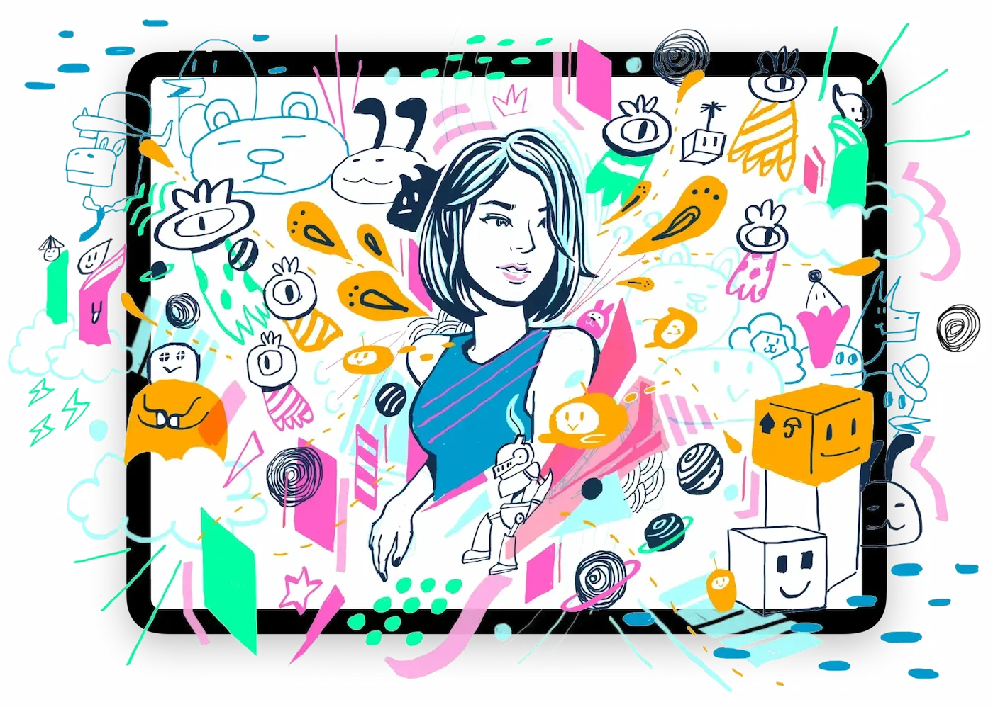 Flow on an iPad