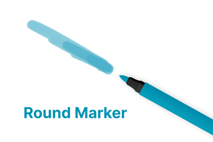 The Round Marker in Flow